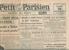 Le Petit Parisien Du 26/10/1942 " Déclaration De L'Amiral DARLAN Il Serait Malsain De Toucher à DAKAR" - Le Petit Parisien