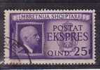 1940 - OCCUPAZIONE - ALBANIA - ESPRESSO - USATO - N.1 - VAL. CAT. 12.00€ - Albanië