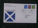 GB FDC 1980 NEW DEFINITIVE VALUES SCOTLAND - Schotland