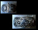 - Ancien Bracelet Tifinagh Ajouré Argent / Old Oriental Tifinagh Silver Bracelet - Oestliche Kunst