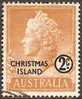 CHRISTMAS ISLAND - Used 1958 2c QE II - Christmaseiland