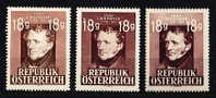 Österreich 802 (3x) ** - 1945-60 Unused Stamps