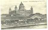 Liverpool. The Landing Stage And Dock Offices. - Liverpool