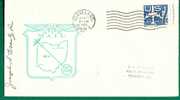 US - 2 - US AIR MAIL FIRST FLIGHT FROM CLEVELAND, OHIO 1960 CACHETED COVER - At Back BOSTON  CDS CANCEL - 2c. 1941-1960 Lettres