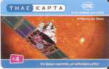 TARJETA DE GRECIA DE UN SATELITE (SATELLITE) - Astronomy