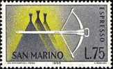 SAN MARINO 1966 ESPRESSI SERIE COMPLETA MNH - Timbres Express