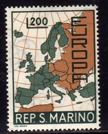 REPUBBLICA DI SAN MARINO 1967 EUROPA UNITA CEPT LIRE 200 MNH - Nuovi