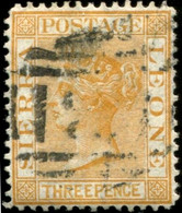 Pays : 438 (Sierra Leone : Colonie Britannique)      Yvert Et Tellier N° :   14 (o) ; SG SL 20 - Sierra Leona (...-1960)