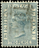 Pays : 438 (Sierra Leone : Colonie Britannique)      Yvert Et Tellier N° :   23 (o) - Sierra Leone (...-1960)