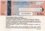 Bus Ticket From Croatia - Europa