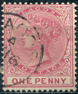 Pays : 270 (Lagos : Colonie Britannique)   Yvert Et Tellier N°:  16 (o) - Nigeria (...-1960)