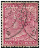 Pays : 339 (Natal : Colonie Britannique)      Yvert Et Tellier N° :   29 (o) - Natal (1857-1909)