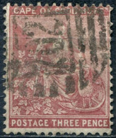 Pays :  86 (Cap De Bonne Espérance : Colonie Britannique)  Yvert Et Tellier N° :   20 C (o); Michel : ZA-CA 20 - Cape Of Good Hope (1853-1904)