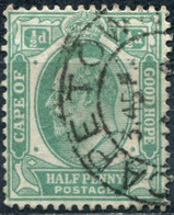 Pays :  86 (Cap De Bonne Espérance : Colonie Britannique)  Yvert Et Tellier N° :   55 (o) - Kaap De Goede Hoop (1853-1904)