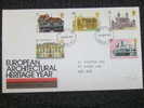 GB FDC 1975 EUROPEAN ARCHITECTURAL HERITAGE YEAR - 1971-1980 Decimal Issues