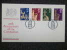 GB FDC 1978 25TH ANNIVERSARY OF CORONATION - 1971-1980 Decimale  Uitgaven