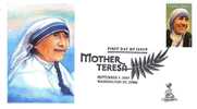 Mother Teresa First Day Cover, W/ B&w Pictorial Cancel, From Toad Hall Covers! - 2001-2010
