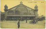 FRANCE - SEINE MARITIME - LE HARVE - LA GARE - MULTIPLE EARLY AUTOS - HORSE DRAWN - CIRCA 1910 - Stazioni