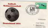Allemagne: 1974 Jolie Fdc Coupe Du Monde De Football, Gardien De But - 1974 – Allemagne Fédérale