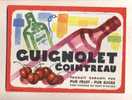 Carton Publicitaire Guignolet Cointreau  Illustrateur Jean A. Mercier       24 X 17 Cm - Autres & Non Classés