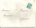 N° Y&t  PREO 106     LETTRE   DeSOUSCRIPTION   Vers   MERIGNAC - 1953-1960