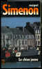 {30729} Simenon " Le Chien Jaune ", Presses Pocket N° 1330 , 1982  " En Baisse " - Simenon