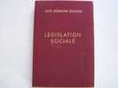 AIDE MEMOIRE Législation Sociale  COUTEAU Cinquième édition DUNOD PARIS 1970 - Right