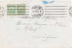 TUNISIE  Lettre TUNIS RP Du 20.7.1927 à Destination D' Elbeuf - Storia Postale