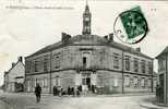 18 . BAUGY .  MAIRIE . ECOLE ET JUSTICE DE PAIX . (  COMMERCE EPICERIE ) - Baugy