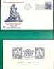 US - 2 - PHILADELPHIA MASONIC Stamp Club DEDICATED To Bro. GEORGE WASHINGTON VF 1967 CACHETED COVER + CARD - Freimaurerei