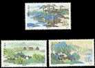 China 1991 T164 Summer Resort Stamps Bridge Mount Pine Lake - Eau