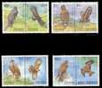 1998 Conservation Of Bird Stamps Eagle Snake Kite Fauna - Slangen
