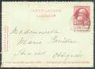 EP Carte-lettre 10 Centimes Obl. Sc BRAINE-le-COMTE 12 Février 1909 Vers Stimont - Ottiignies  - 6082 - Postbladen