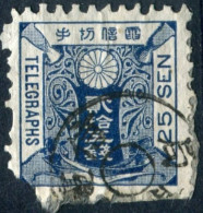 Pays : 253 (Japon : Empire)  Yvert Et Tellier N° : JP TE  8 (o) / Michel : JP TP 8 (o) / Sakura : JP TE 8 (o) - Francobolli Per Telegrafo