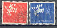 Lussemburgo - Serie Completa Usata: Europa CEPT - 1961