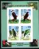 HONDURAS 2004 - América UPAEP - Birds. Imperforated Souvenir Sheet - Honduras