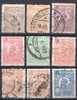 Rumänien; 1920/27; Michel 264/85 O; Ferdinand; 9 Werte - Used Stamps