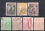 Rumänien; 1920/27; Michel 264/85 O; Ferdinand; 7 Werte - Used Stamps