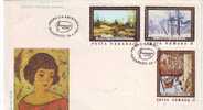 M1122 Entiers Postaux FDC Peinture Impressionsime I Andreescu Romania 1987 Perfect Shape - Impressionisme