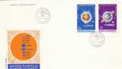 M1126 Entiers Postaux FDC Planets Cosmos FDC Romania 1981 Perfect Shape - Europe