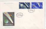 M1133 Entiers Postaux Halley Comet  FDC Romania 1986 Perfect Shape - Europa