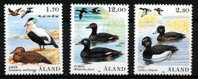 Aland 1987 MiNr. 20 - 22  Finnland Alandinseln Ducks  3v  MNH**  15,00 € - Entenvögel