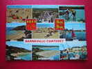 CPM-50-MANCHE-BARNEVILLE-CARTERET-VOYAGEE-1974-MULTI-VUES -2 PHOTOS DE LA CARTE - Barneville