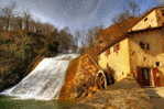 A58-16  @    Watermill Mill Moulin à Eau  Watermolen  , ( Postal Stationery , Articles Postaux ) - Windmills