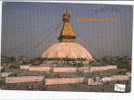 PO0504A# NEPAL - BOUDHANATH STUPA - TEMPIO BUDDISTA  VG 1992 - Népal