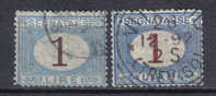 SS3155 - REGNO 1870 , Segnatasse Il N. 11 Ed Il N. 27 - Impuestos