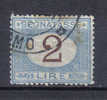 SS3158 - REGNO 1870 , Segnatasse 2 Lire N. 12 Usato - Segnatasse