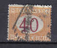 SS3178 - REGNO 1890 , Segnatasse 40 Cent N. 24 - Taxe