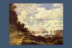 A58-62  @   France Impressionisme Oil Painting Claude Monet  , ( Postal Stationery , Articles Postaux ) - Impressionisme