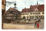 BARR   -    * PLACE DE L´HOTEL DE VILLE *    -    Editeur  LA CIGOGNE De Strasbourg   N° 67.567.130 - Barr